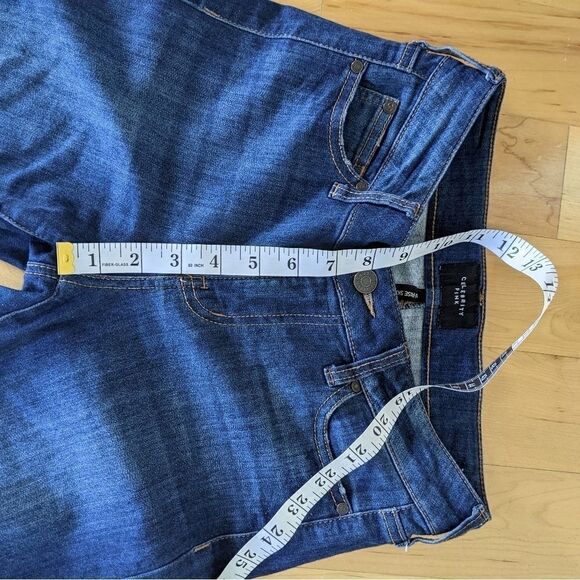 CELEBRITY PINK mid rise Y2K skinny jeans size 26 G2 - Picture 14 of 16